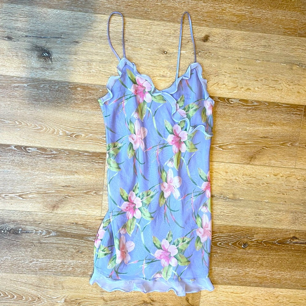 Floral Lined Chemise